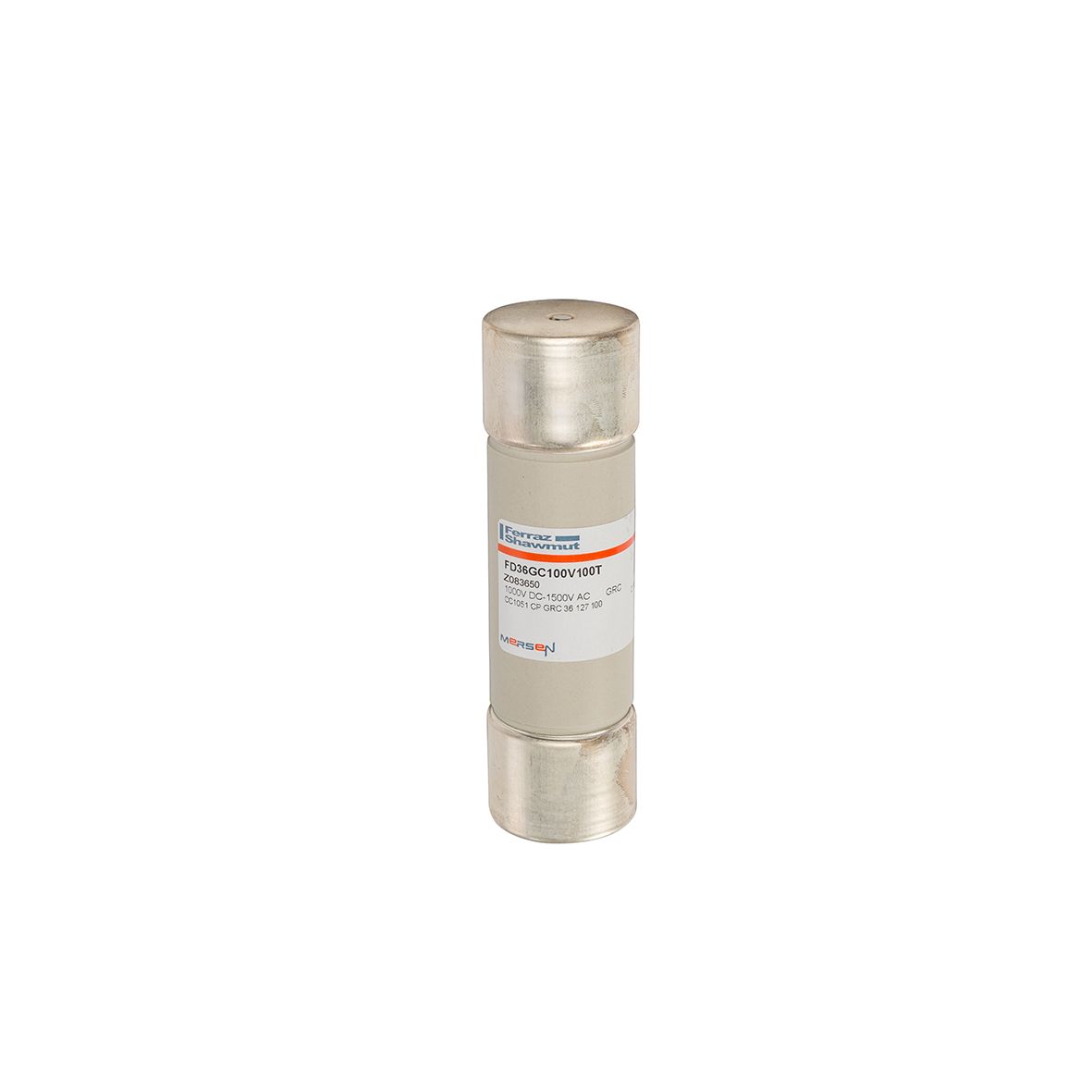 Z083650 - Size 36x127 gR 1000VDC with trip-indicator gR 100 A VAC/1000VDC